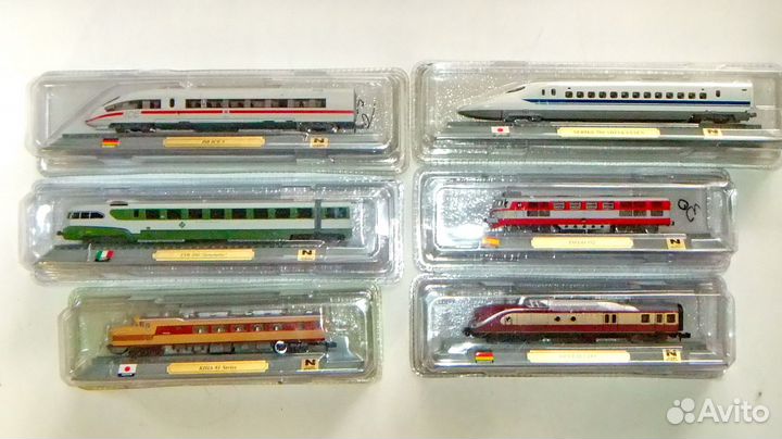 Локомотивы и вагоны в масштабе N1/160