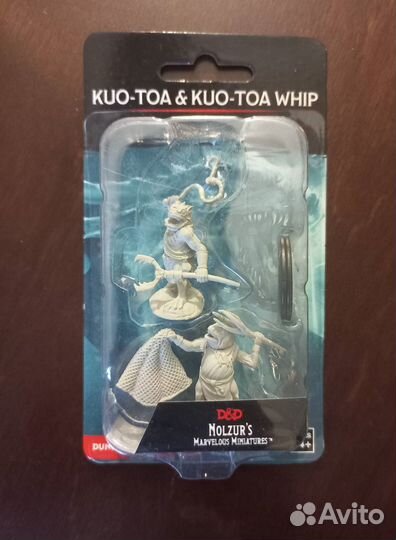 Kuo-Toa & Kuo-Toa Whip (миниатюры D&D,Pathfinder)