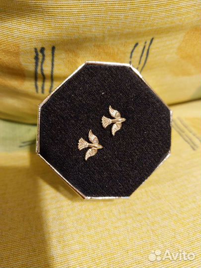 Серьги из серебра 
