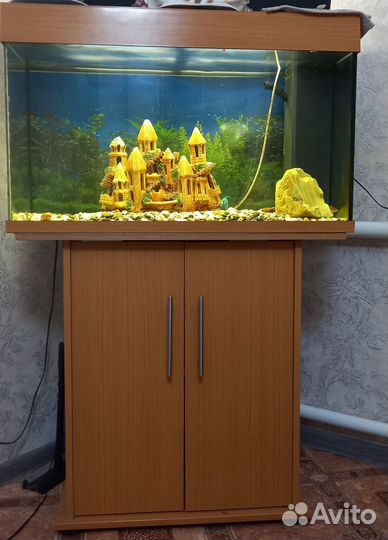 Аквариум с тумбой 100 литров