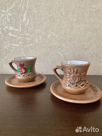 Кофейные чашки из керамики новые