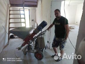 Механизированная и ручная штукатурка