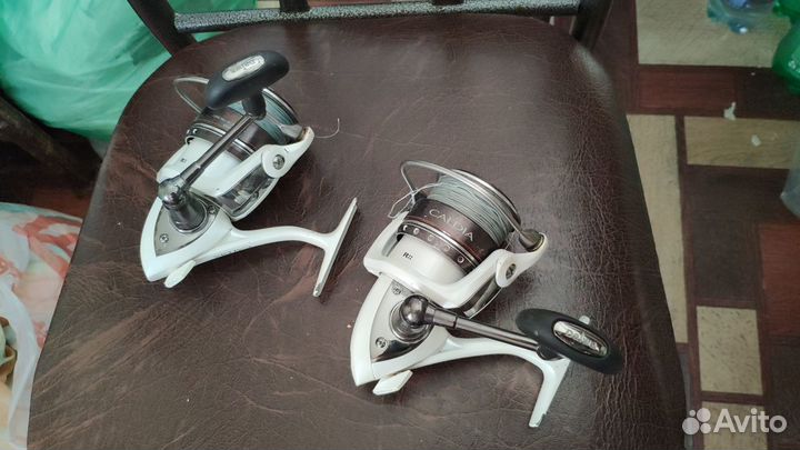 Катушки daiwa, Mikado,FOX