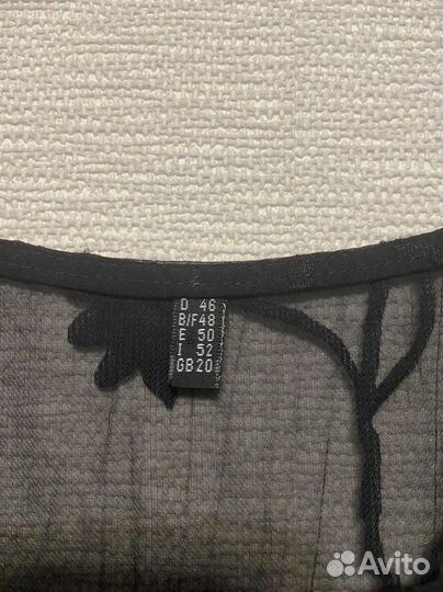 Блузка прозрачная 50-52разм