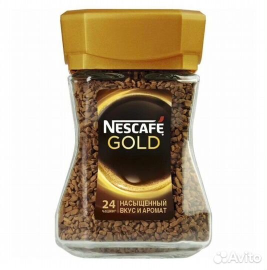 Растворимый кофе nescafe gold 47,5г