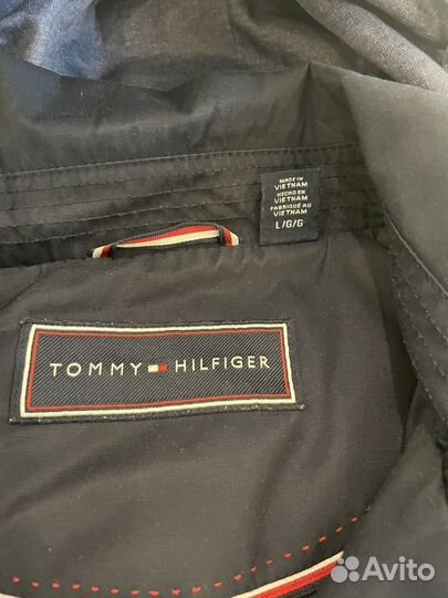 Плащ-дождевик женский tommy hilfiger. Размер L