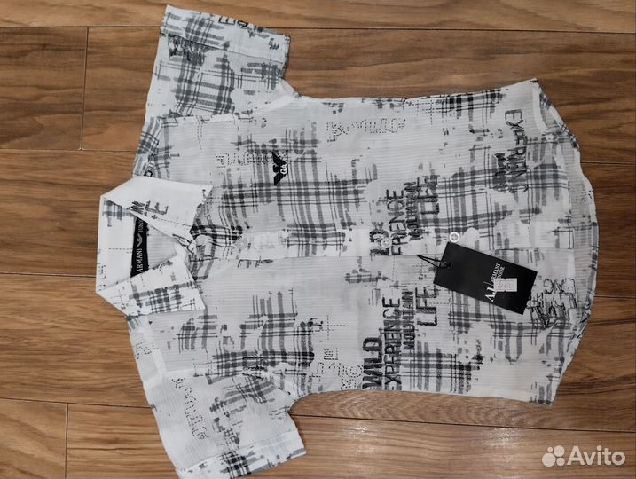 Рубашка для мальчика р. 104