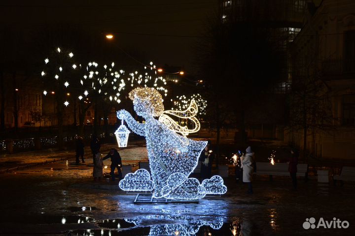 Световая фигура уличная