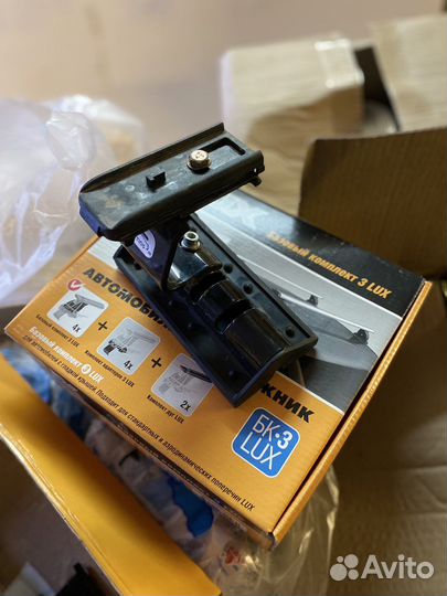 Крепеж бокса на крышу