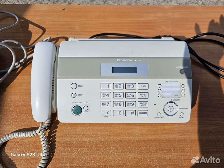 Телефон факс Panasonic