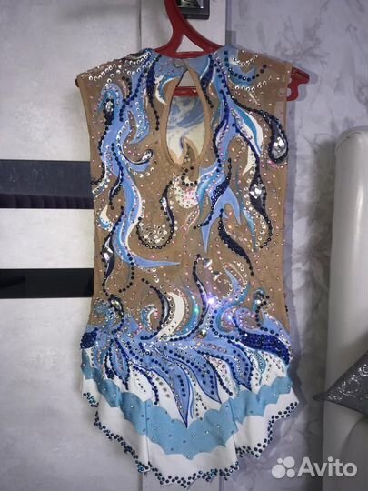 Купальник для художественной гимнастики 122-128см