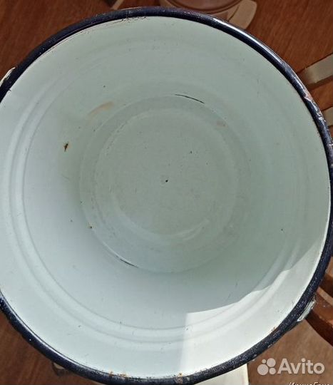 Эмалированное ведро