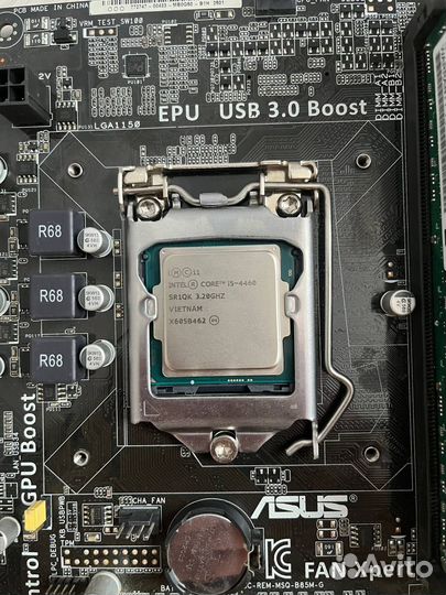 Комплект i5 4460 + 16gb RAM + B85M-G