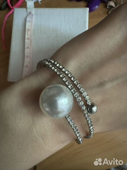 Комплект серьги + браслет