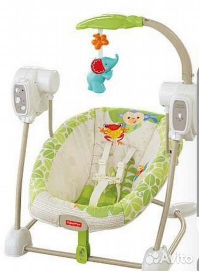 Детские электронные качели для новорожденных
