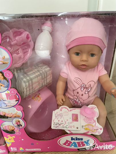 Интерактивный пупс Кукла Baby Kiss