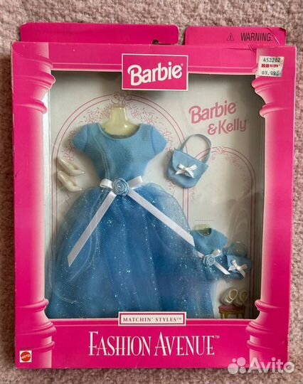 Barbie & Kelly Fashion наборы одежды Барби и Келли