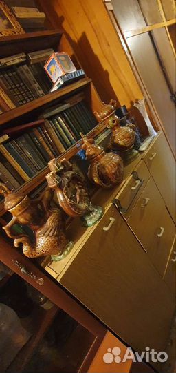 Сколпинская керамика вазы графины