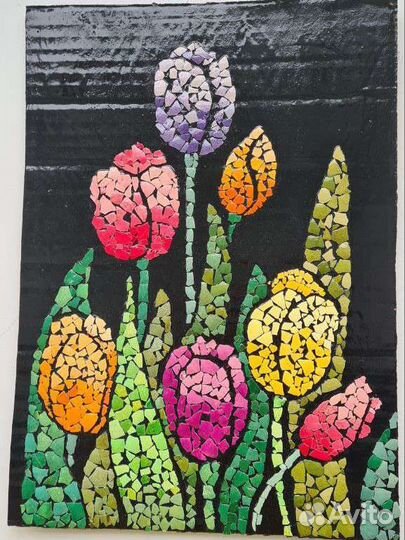 Картина скорлупой