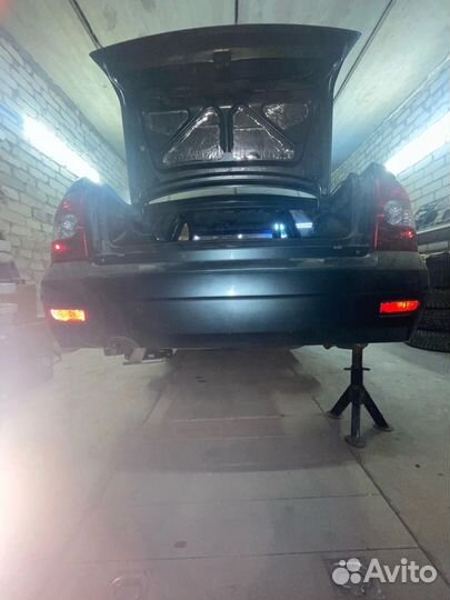 Задний бампер priora 1