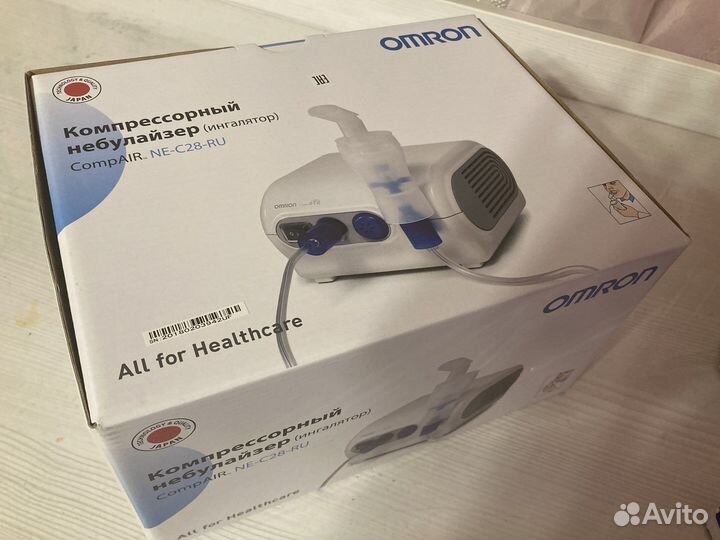 Компрессорный небулайзер omron (Ингалятор) новый