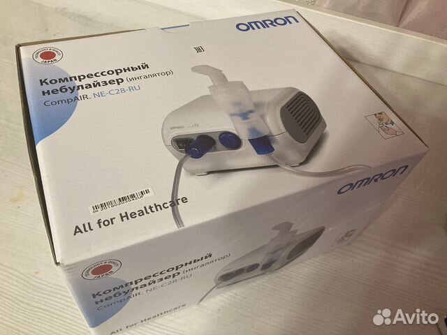 Компрессорный небулайзер omron (Ингалятор) новый