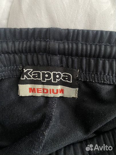 Штаны kappa с лампасами широкие