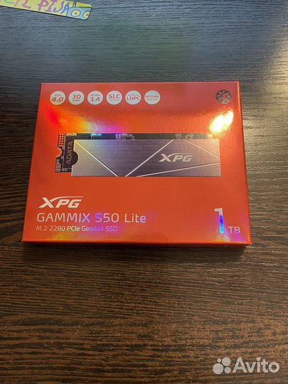 SSD накопитель adata XPG gammix S50 Lite M.2 1TB
