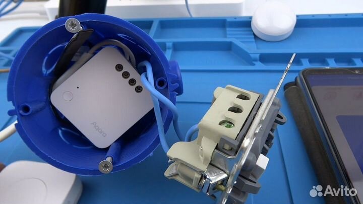 Умное реле Aqara T1 SSM-U02 без нейтрали