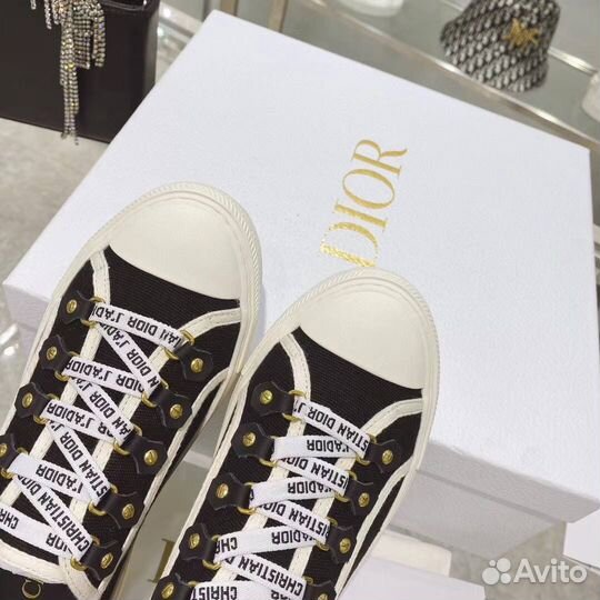 Dior Walk'n'Dior кеды женские