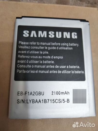 Батарейка на телефон samsung