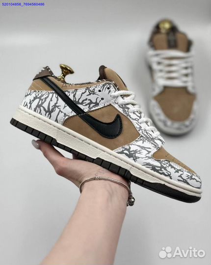 Кроссовки Nike SB Dunk Low Cactus Jack (Арт.42808)