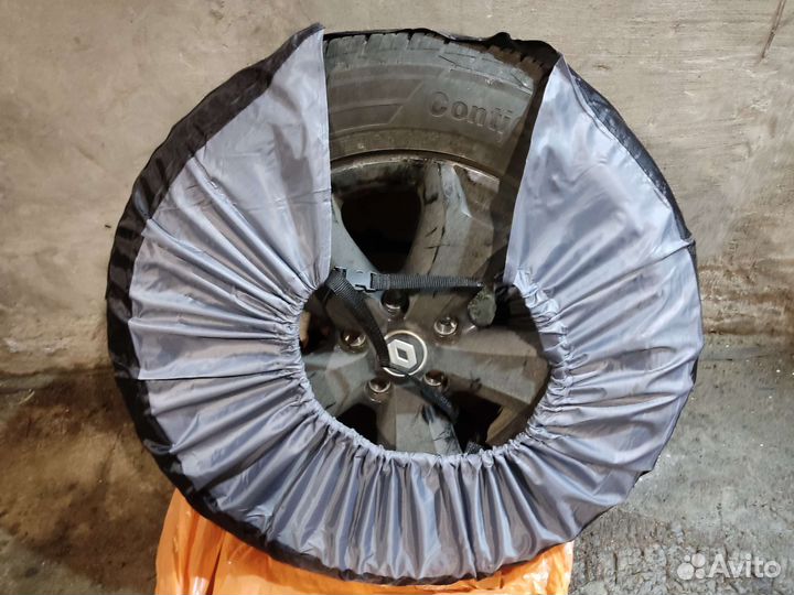 Комплект чехлы для хранения колес 13 - 15 радиуса