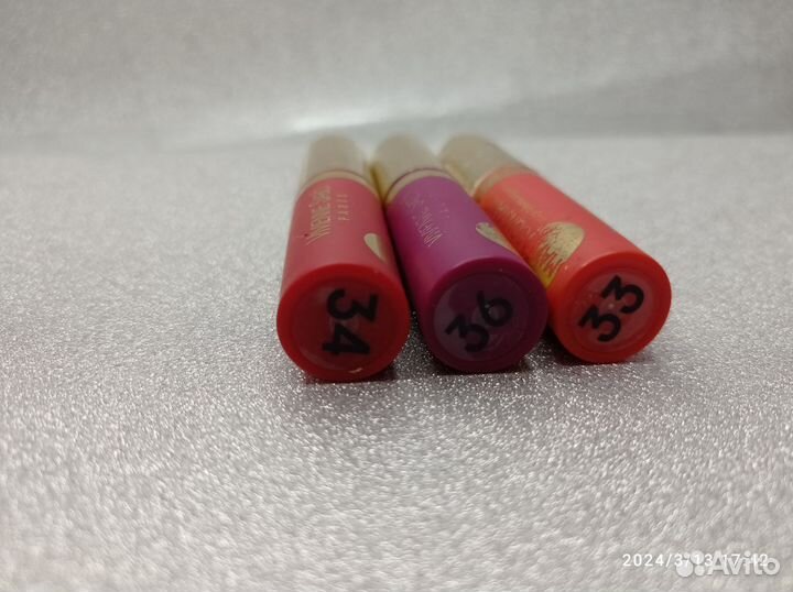 Блески для губ Vivienne Sabo тон 34 и 36+тестер 33