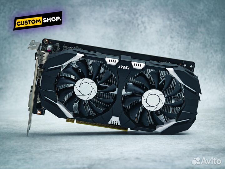 MSI GTX 1050 Ti OC 4Gb