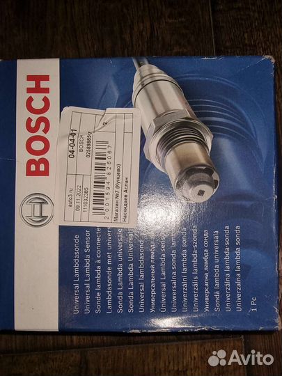 Лямбдазонд универсальный 4-х проводной Bosch