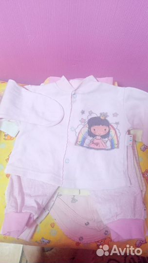 Вещи пакетом на девочку 80 86
