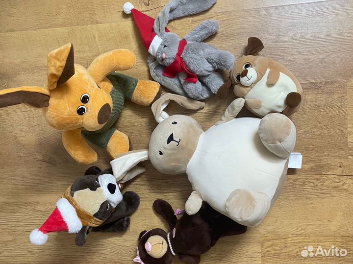 Мягкие игрушки пакетом