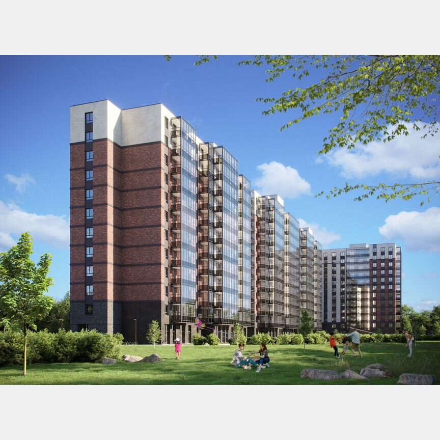 1-к. квартира, 34,2 м², 12/12 эт.