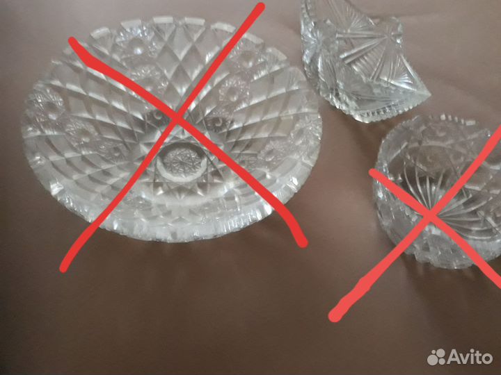Хрусталь,салатницы,есть другие