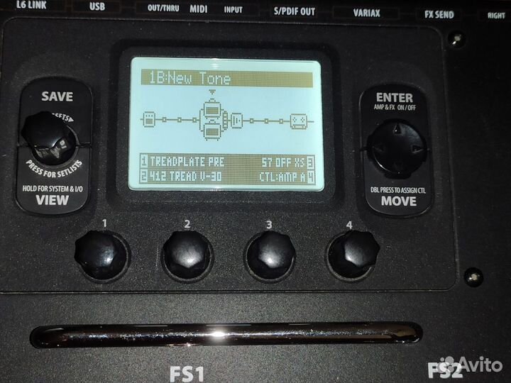 Гитарный процессор line 6 POD HD 500