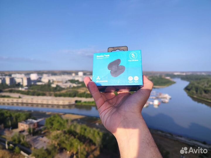 Наушники TWS Accesstyle Denim черные