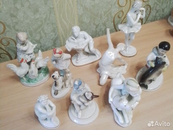 Фарфоровые статуэтки СССР