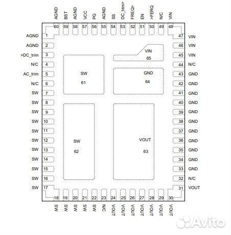 Микросхема MPM3684GRU