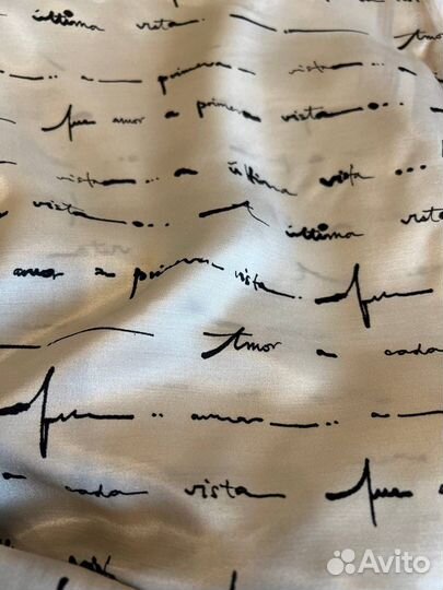 Ткань вискоза с шелком