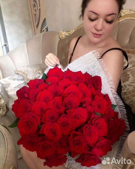 Цветы розы букет