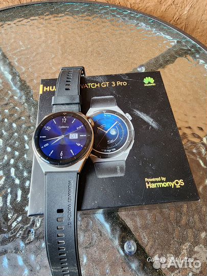 Смарт часы huawei watch gt 3 pro titanium