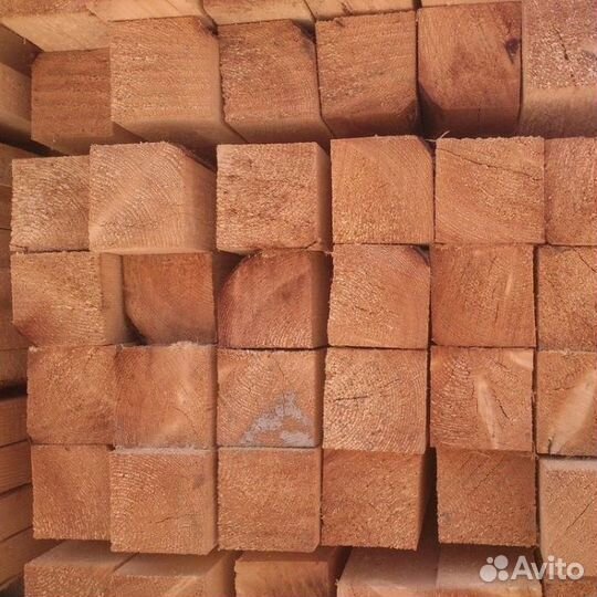 Обрезной брус от производителя 100х200х6 из сосны