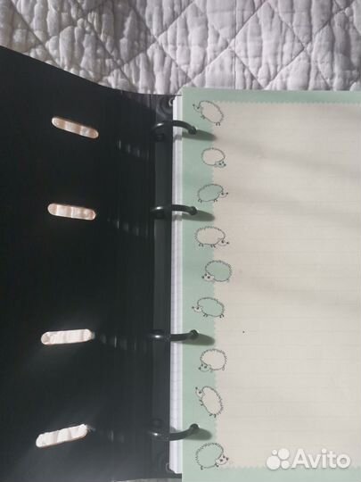 Тетрадь на кольцах 