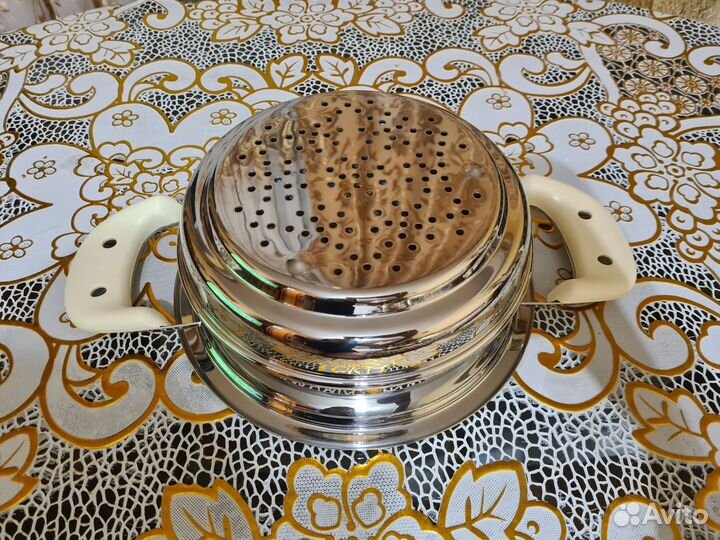 Пароварка 20см Inoxia Bauer Italy